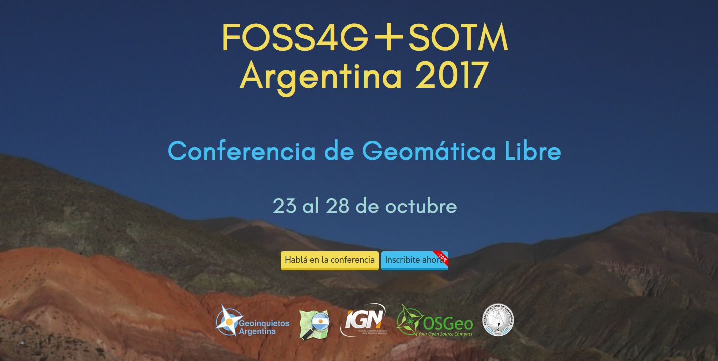 FOSS4G ＋ SOTM Argentina 2017