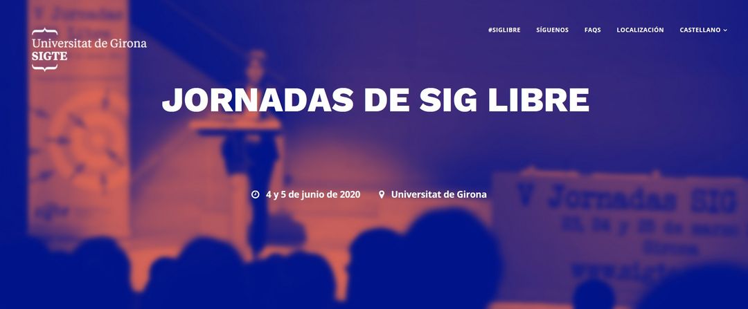 Jornadas SIG Libre 2020