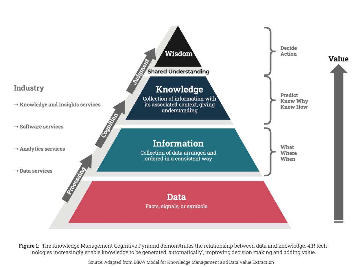 Knowledge Management Cognitive Pyramid