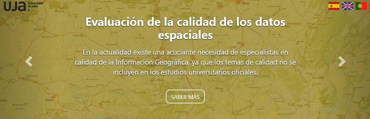 Imagen decorativa sobre el Máster propio en evaluación y gestión de la calidad de la Información Geográfica