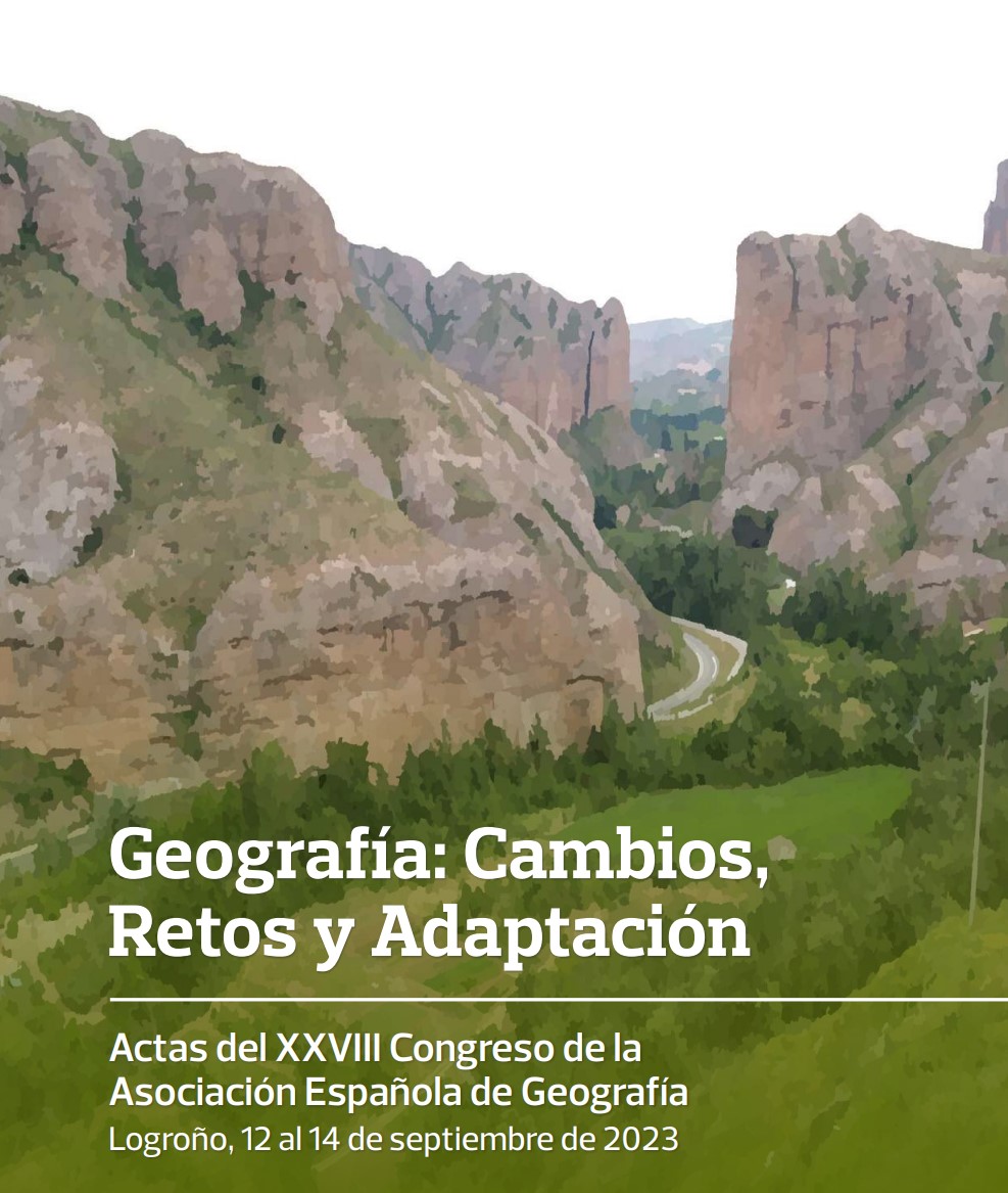 Geografía: cambios,  retos y adaptación. Actas del XXVIII Congreso de la Asociación Española de Geografía