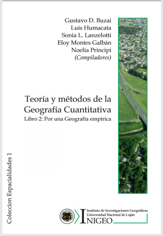Teoría y métodos de la Geografía Cuantitativa. Libro 2