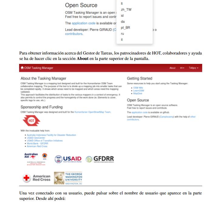 Geovoluntariado con HOT Geovoluntariado con HOT