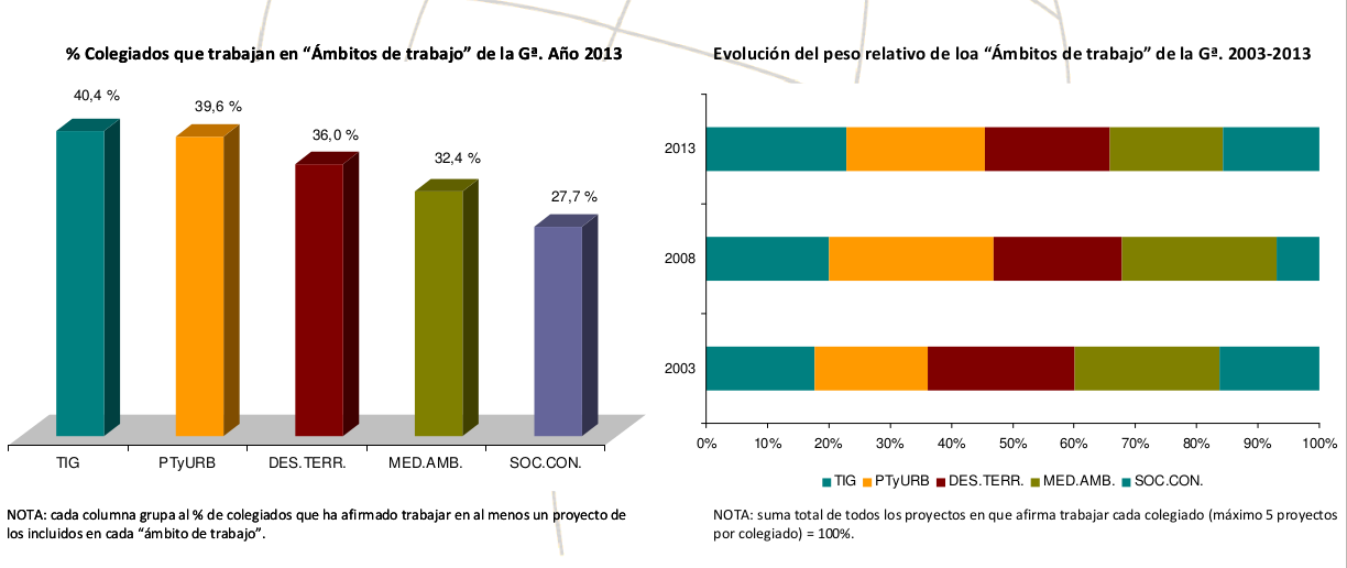 Informe 2013 Perfiles profesionales de la Geografía en España